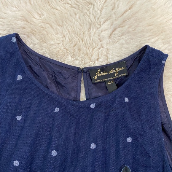 New Anthropologie Rochelle Tulle Maxi Dress 12-P - Picture 8 of 12